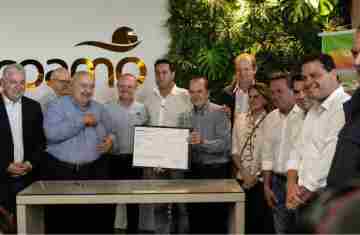  Estado entrega licença para instalação de usina de etanol de milho de R$ 1,7 bilhão da Coamo